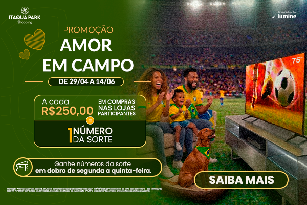 Promoção Amor em Campo 