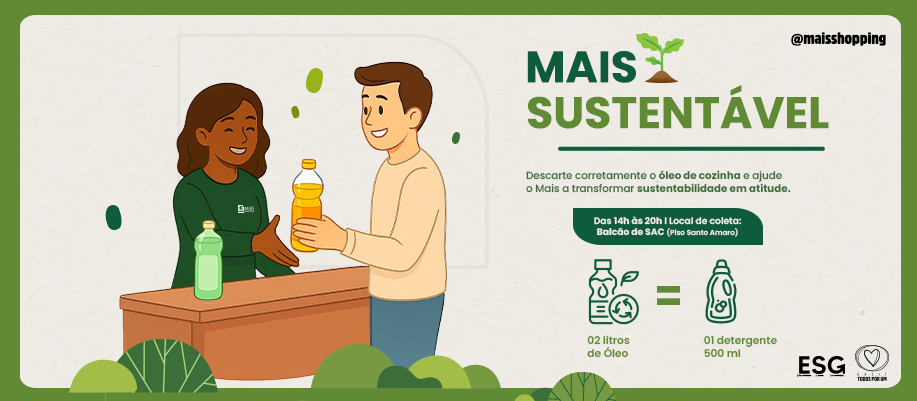 Ação de ESG - Mais Sustentável 