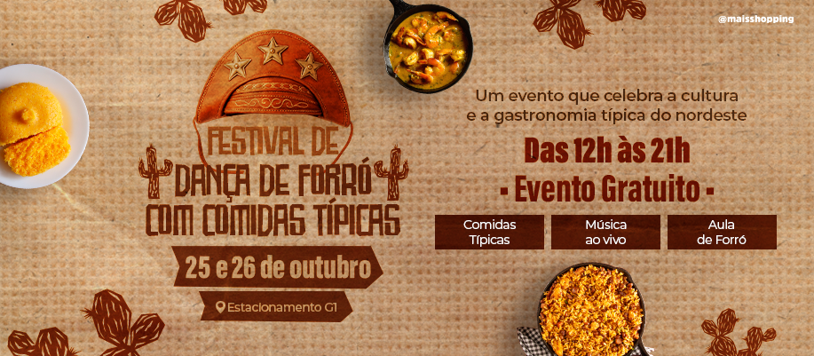 Festival de Dança de Forró com Comidas Típicas - 2025