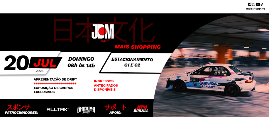 Drift - JDM Culture no Mais