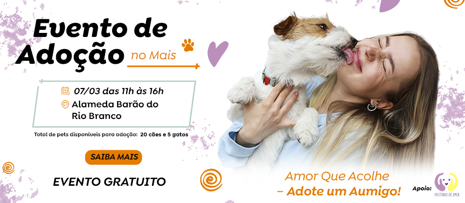 Evento Adoção de Pet