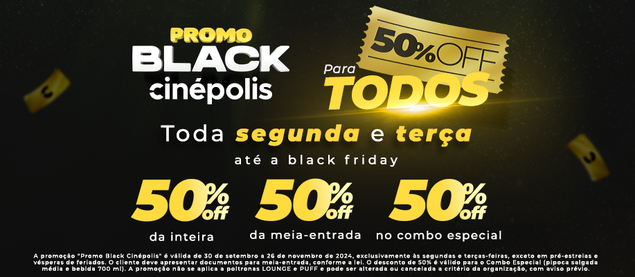 Cinépolis 50% OFF