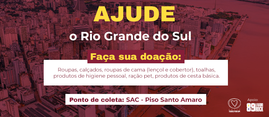 Doações Rio Grande do Sul