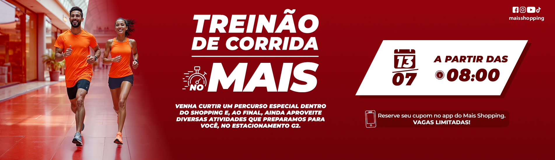 Treinão de Corrida no Mais