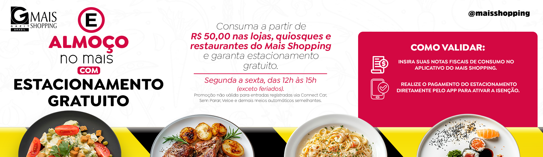 Estacionamento grátis