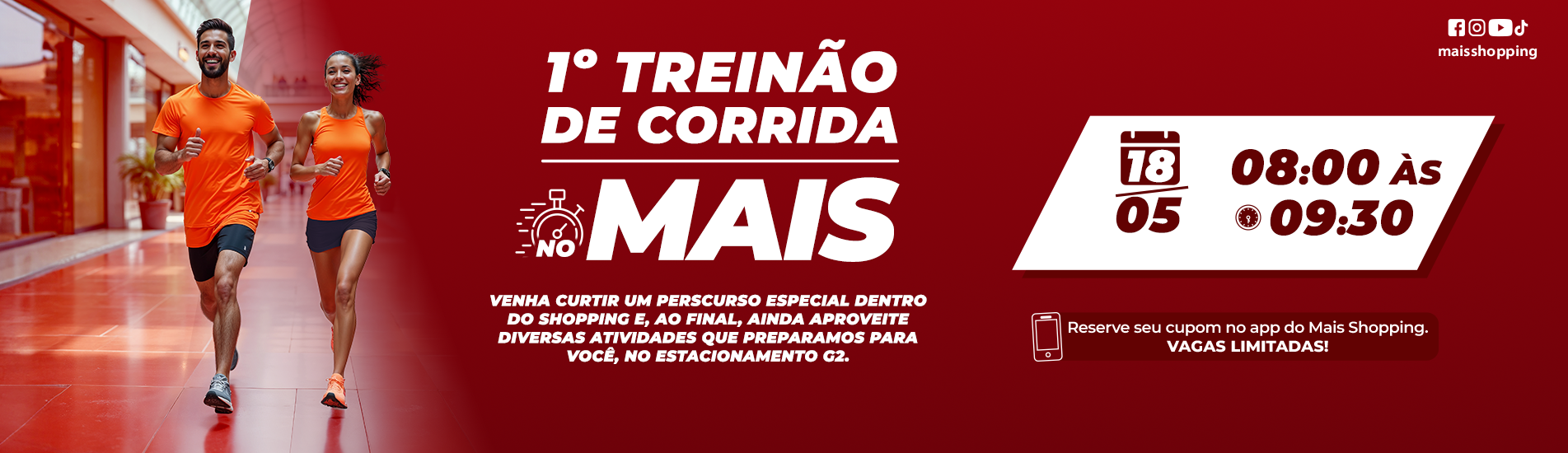 1° Treinão de Corrida do Mais