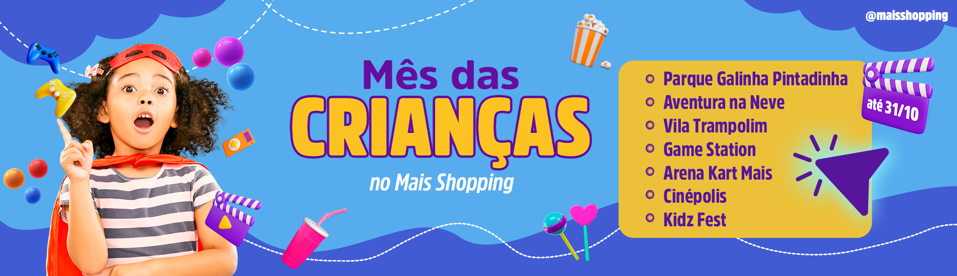 Mês das Crianças 