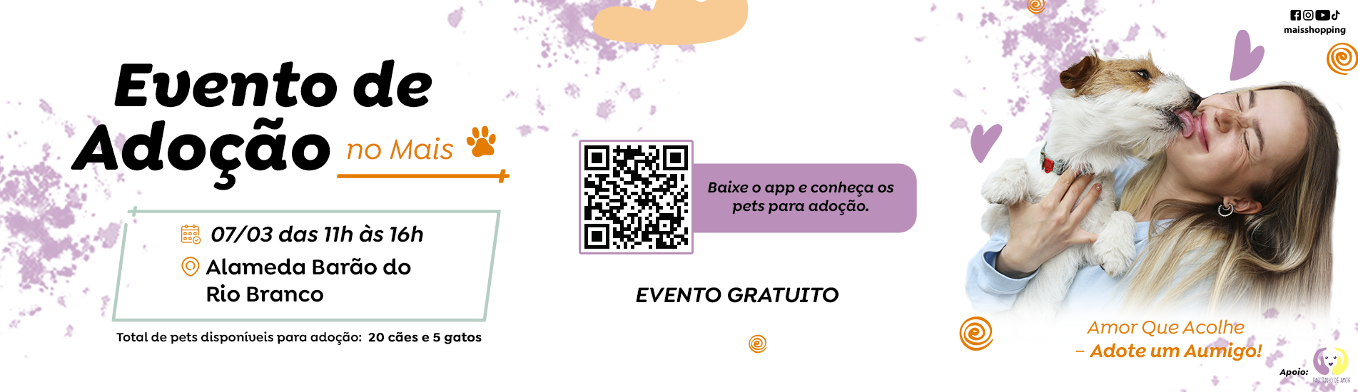 Evento Adoção de Pet