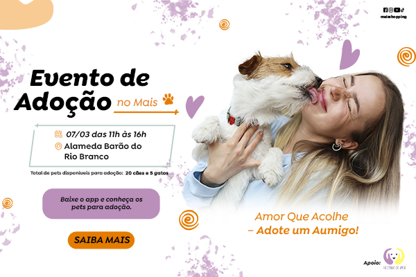 Evento Adoção de Pet