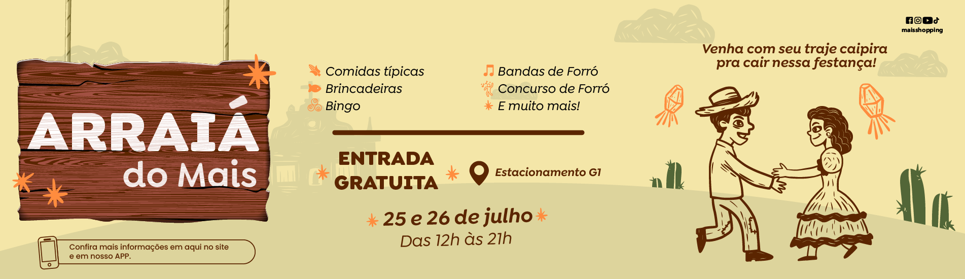 Arraiá do Mais - 2026