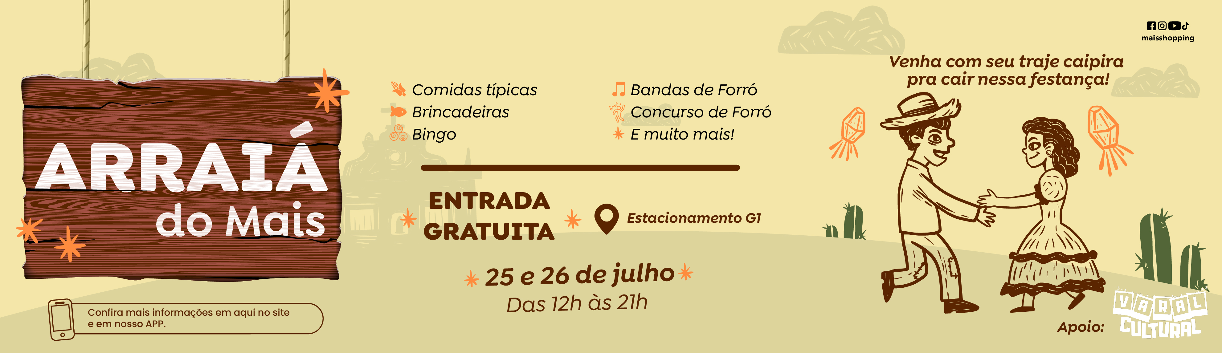 Arraiá do Mais - 2026