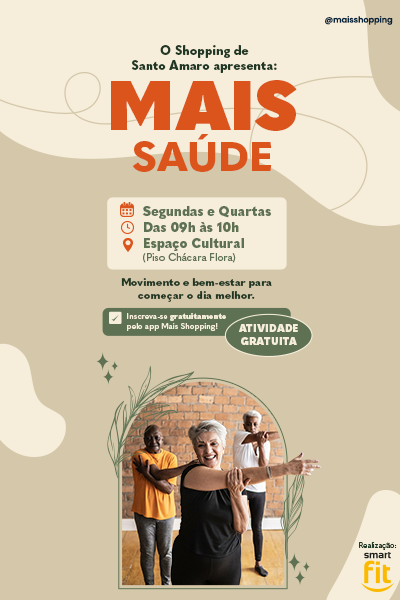 Mais Saúde: Ginástica para terceira idade 🤸‍♀️