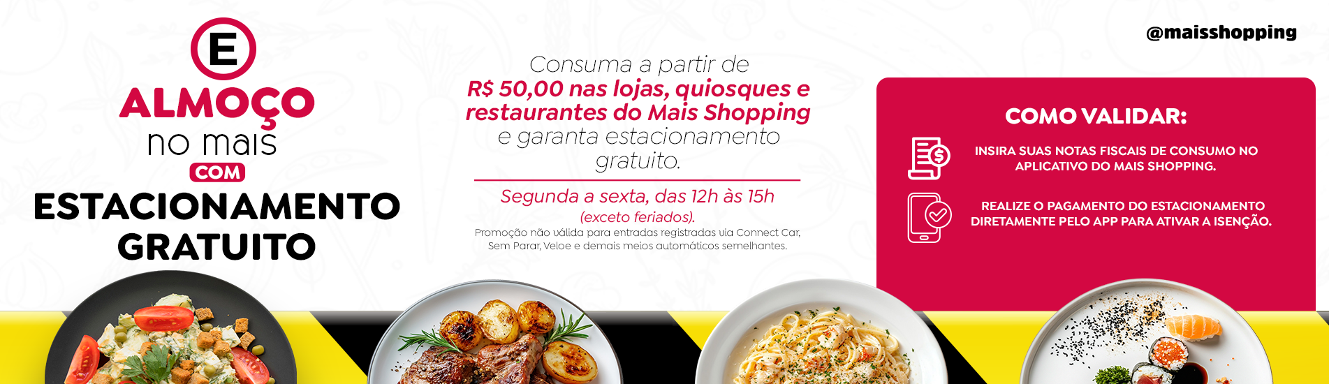 Estacionamento grátis