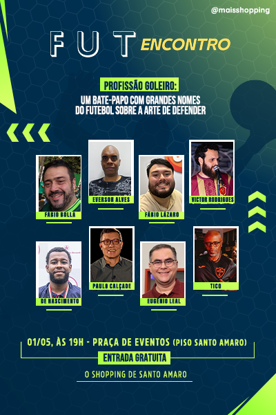 Fut Encontro - Profissão Goleiro 2026