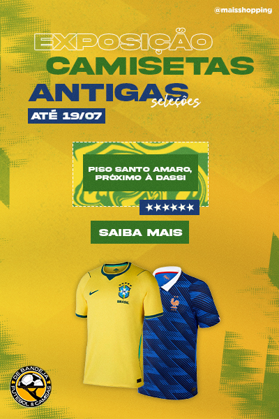 Exposição Camisetas Antigas Seleções