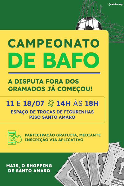 Campeonato de Bafo no Mais