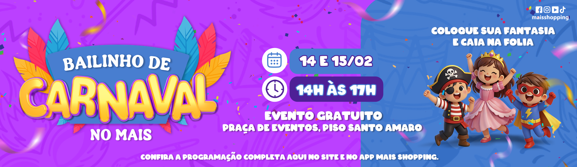  Bailinho de Carnaval 2026