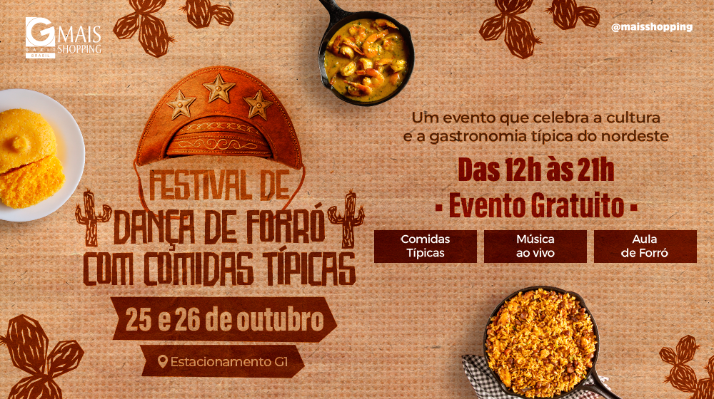 Festival de Dança de Forró com Comidas Típicas - 2025