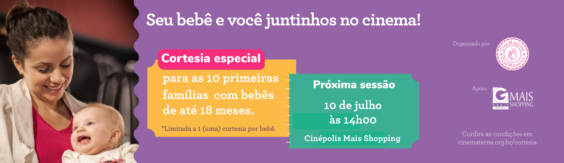 CineMaterna Julho