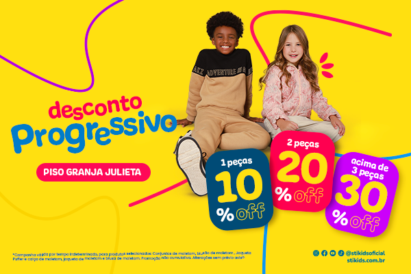 Descontos Progressivos Stikids 