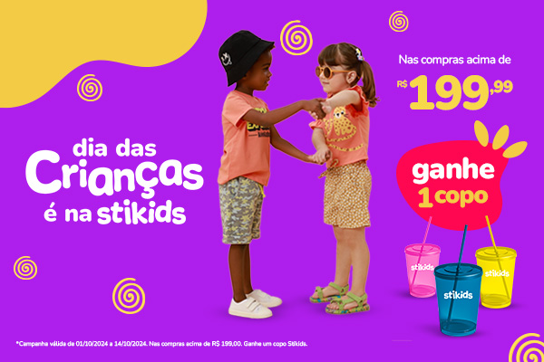 Mês das Crianças - Stikids