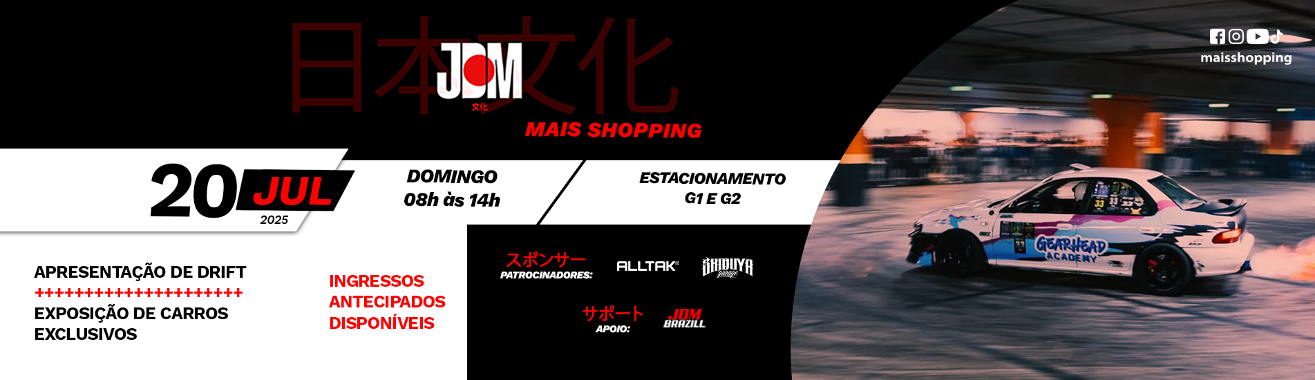 Drift - JDM Culture no Mais