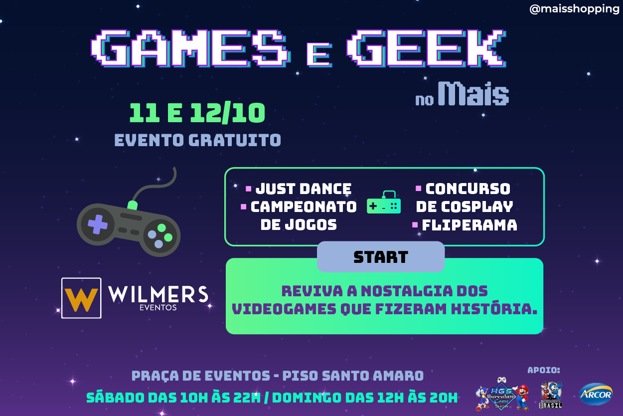 Games e Geek no Mais