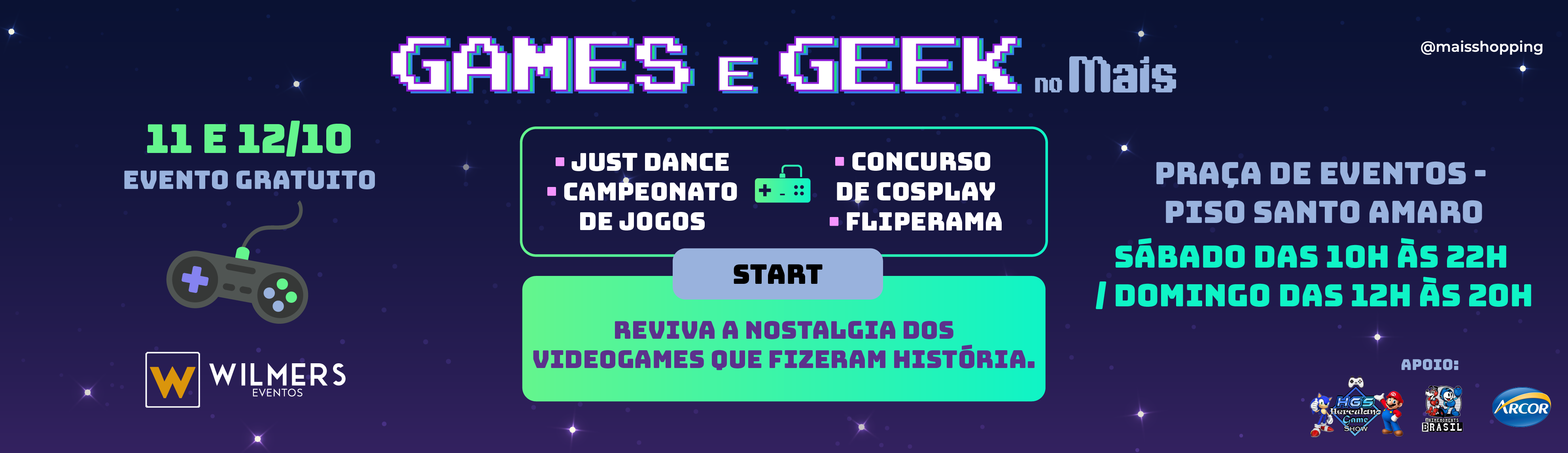 Games e Geek no Mais