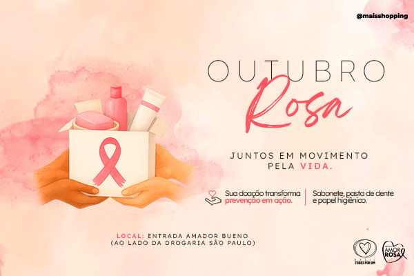 Outubro Rosa Juntos em movimento pela vida