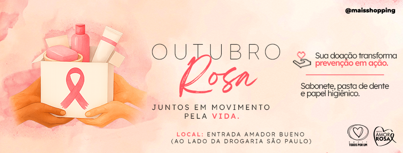 Outubro Rosa Juntos em movimento pela vida