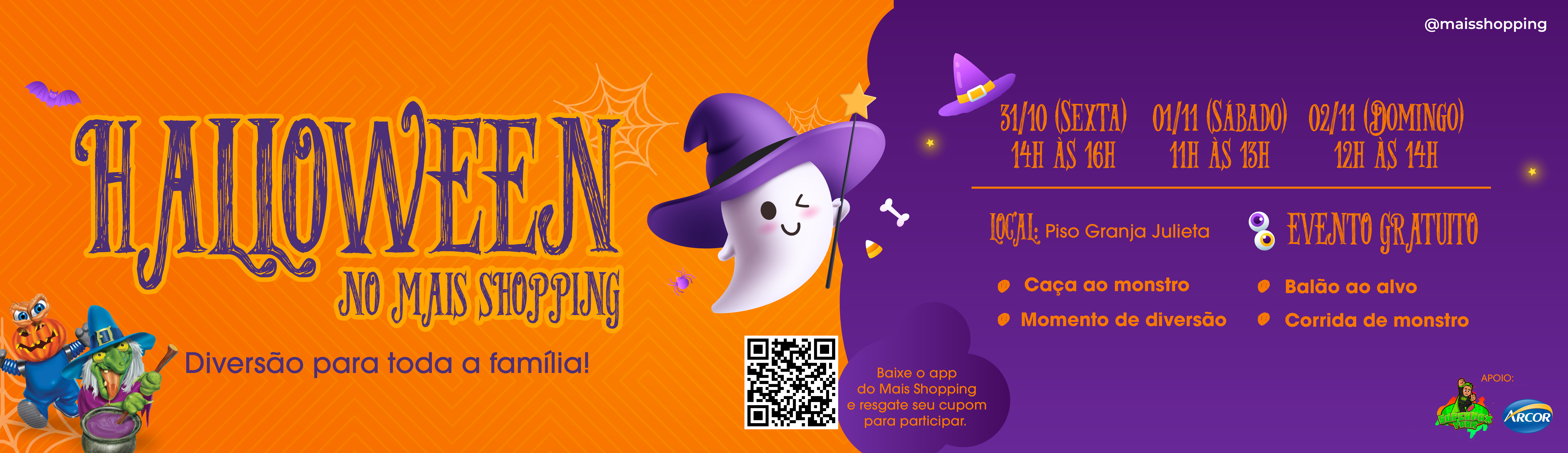 Halloween no Mais Shopping