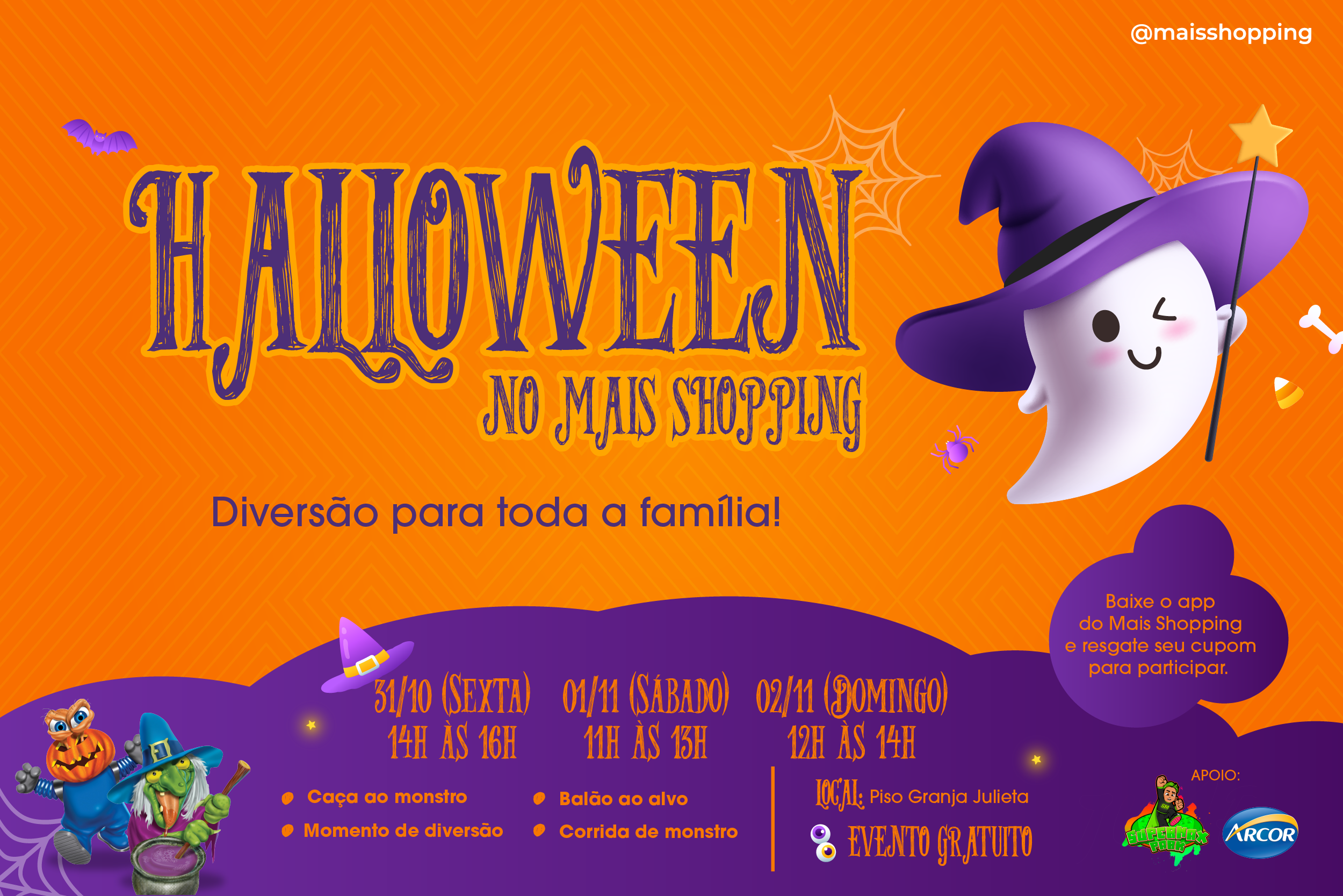 Halloween no Mais Shopping
