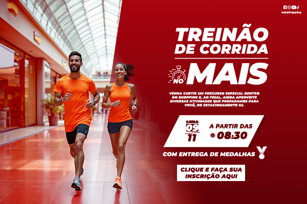 Treinão de Corrida no Mais 09/11