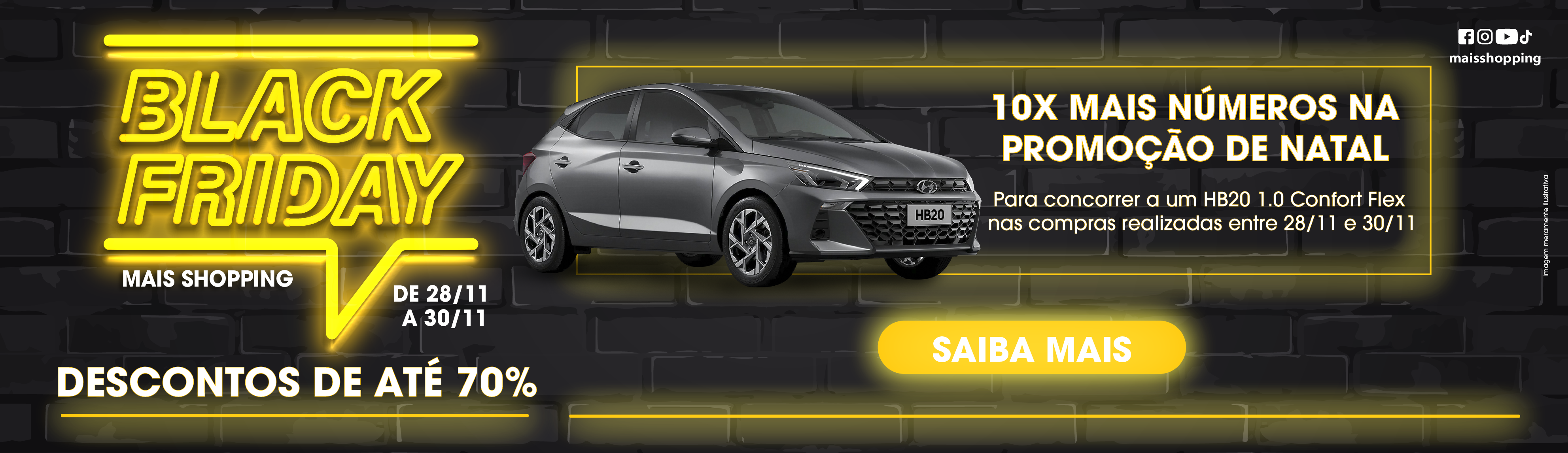 BLACK FRIDAY MAIS SHOPPING