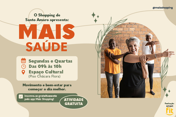 Mais Saúde: Ginástica para terceira idade 🤸‍♀️