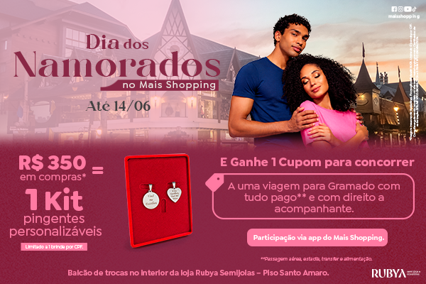 Dia dos Namorados Mais Shopping 2026