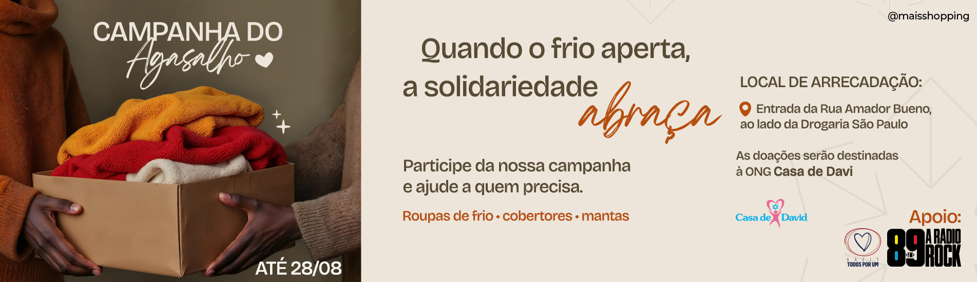 Campanha do Agasalho 2026