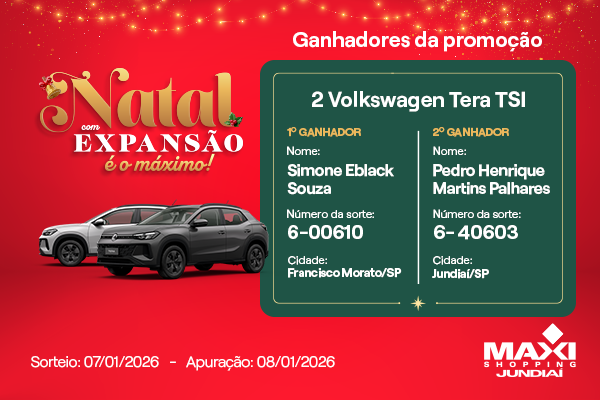 Ganhadores Promoção 