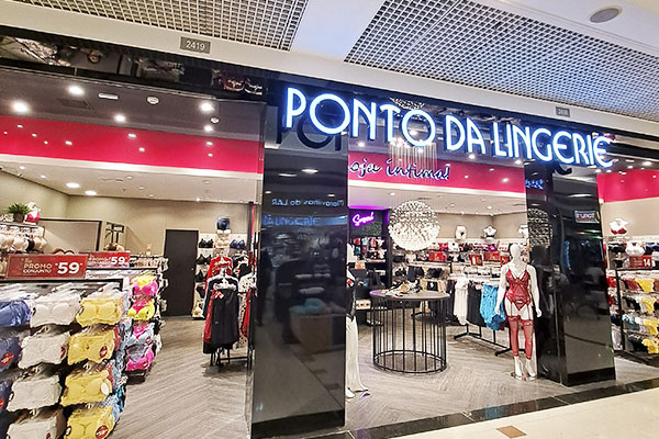 Ponto da Lingerie inaugura no Maxi Shopping Jundiaí 