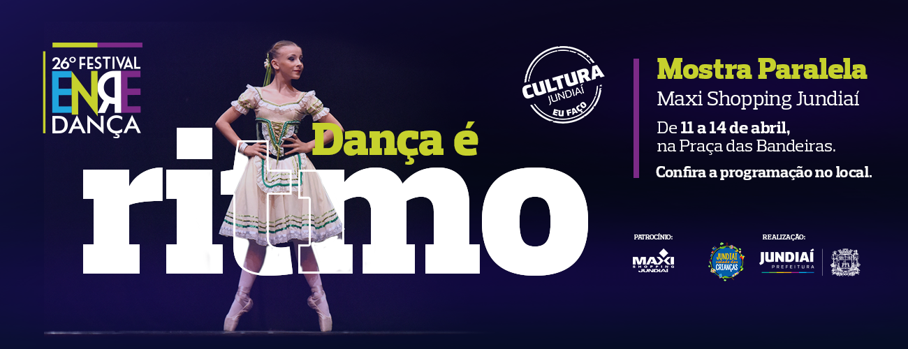 Apresentações do 26º Festival Enredança  no Maxi Shopping Jundiaí
