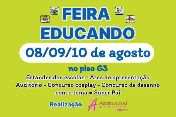 Feira Educando no Maxi Shopping Jundiaí 