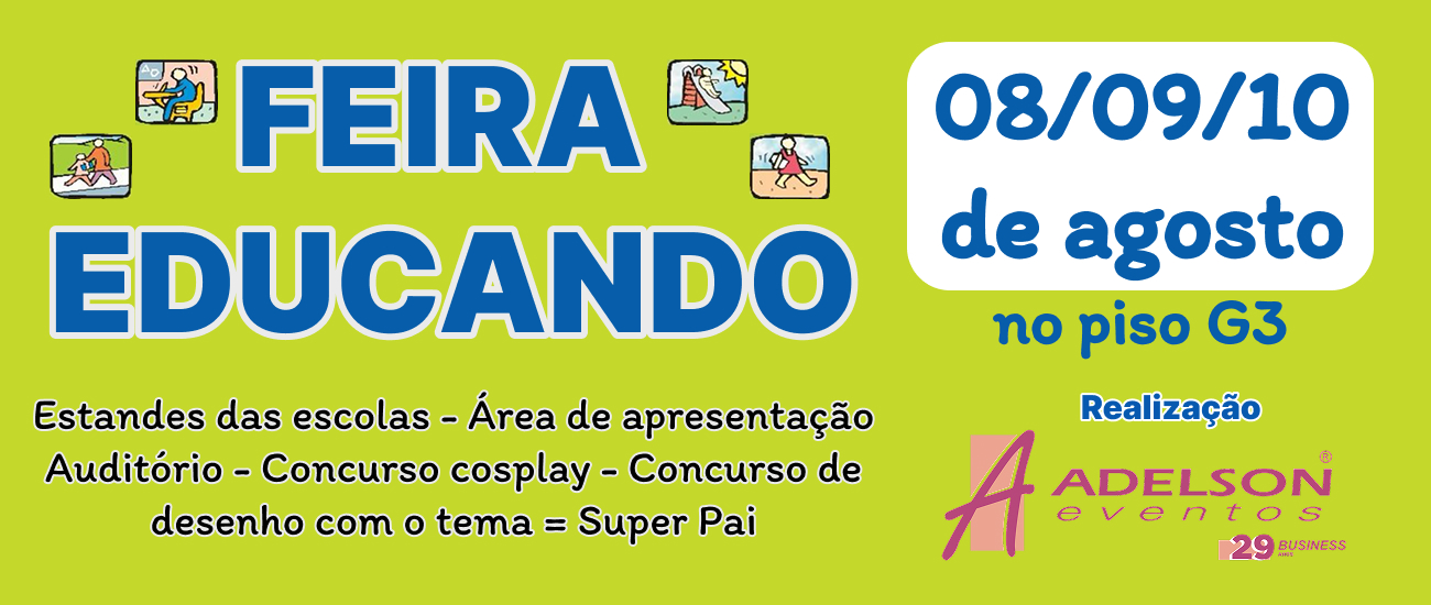 Feira Educando no Maxi Shopping Jundiaí 