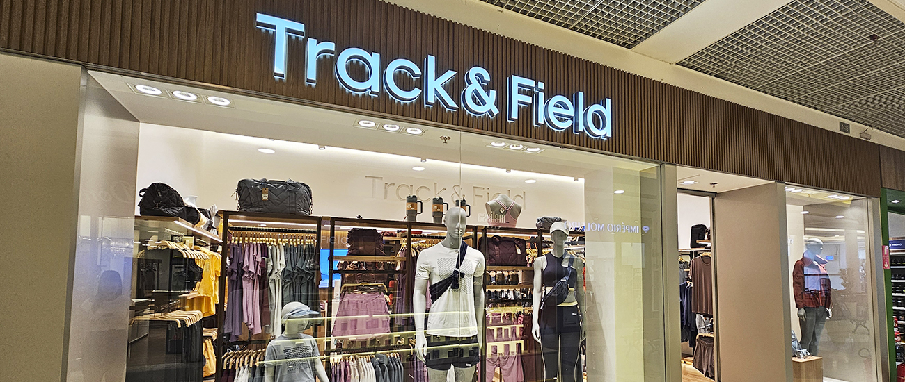 Inaugurou a Track & Field no Maxi Shopping Jundiaí 