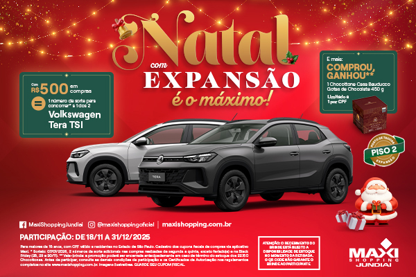 Natal com Expansão é o Máximo