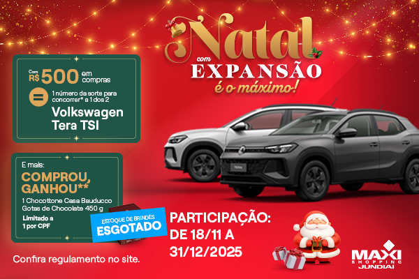 Natal com Expansão é o Máximo