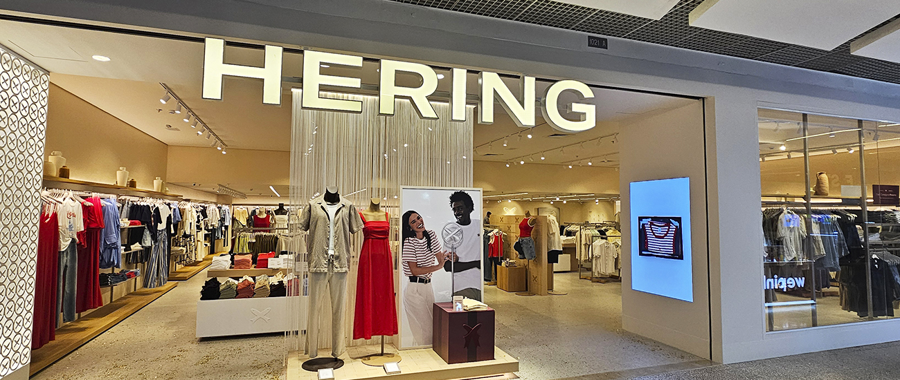 Hering inaugura mega store no Maxi Shopping Jundiaí 