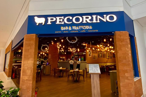 Pecorino Bar & Tratoria inaugura no Maxi Shopping Jundiaí 
