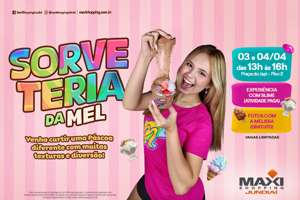 Sorveteria da Mel no Maxi Shopping Jundiaí 