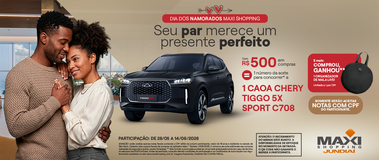 Dia dos Namorados Maxi Shopping Jundiaí 