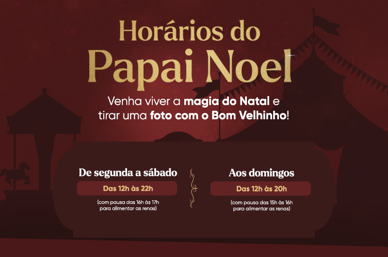 Fotos com o Noel